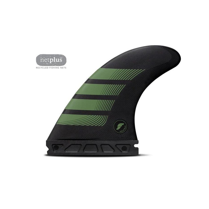 Futures F8 Alpha Thruster Fin Set Green