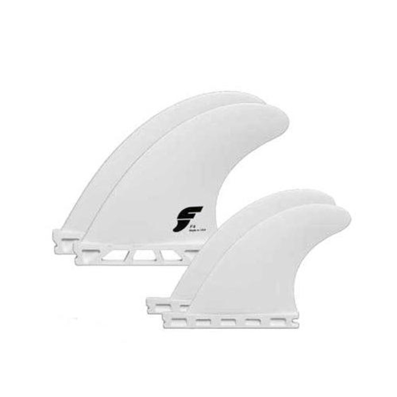 Futures Fins F4 Quad White