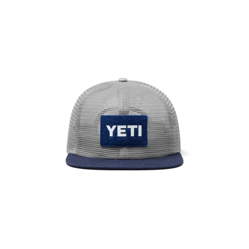 YETI Velcro Badge Flat Brim Mesh Hat