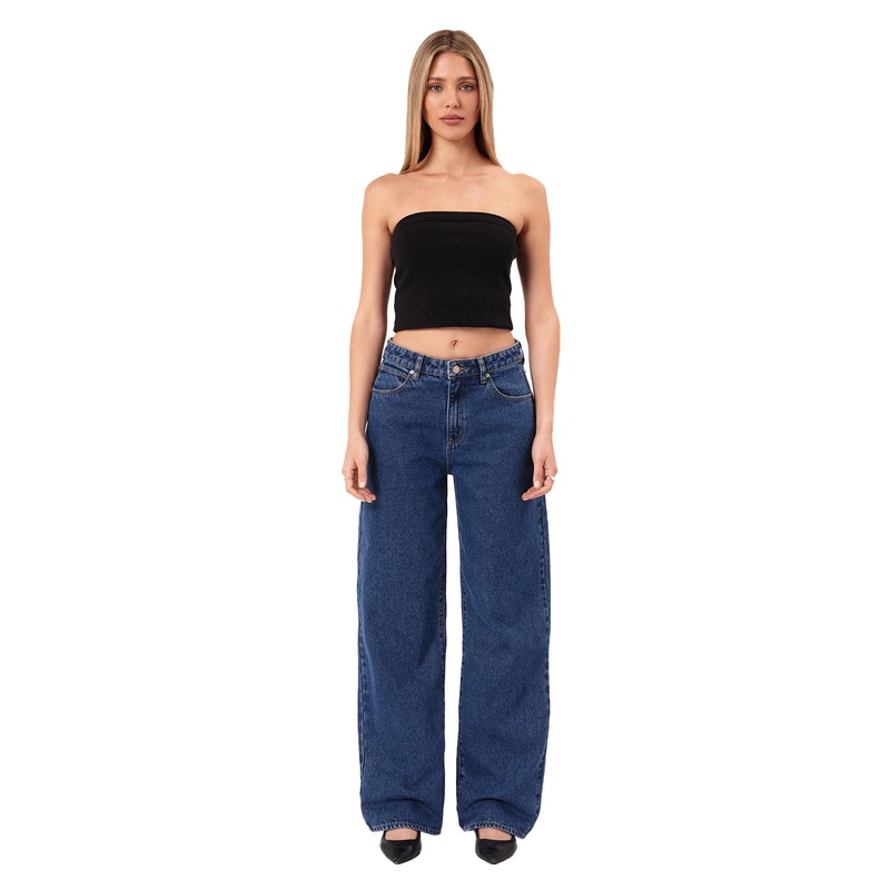 Abrand Womens 95 Mid Baggy Jeans - Bella