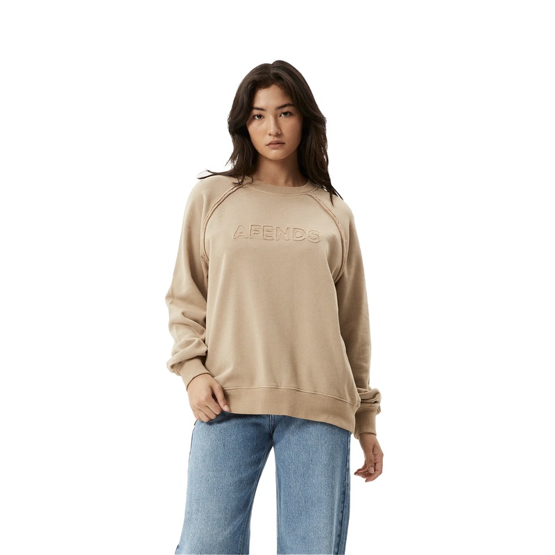 Afends Cutback Recycled Raglan Crewneck