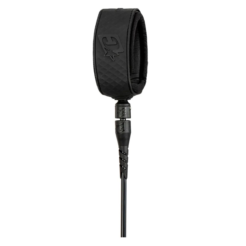 10ft Creatures of Leisure Reliance Longboard Ankle Leash - Black