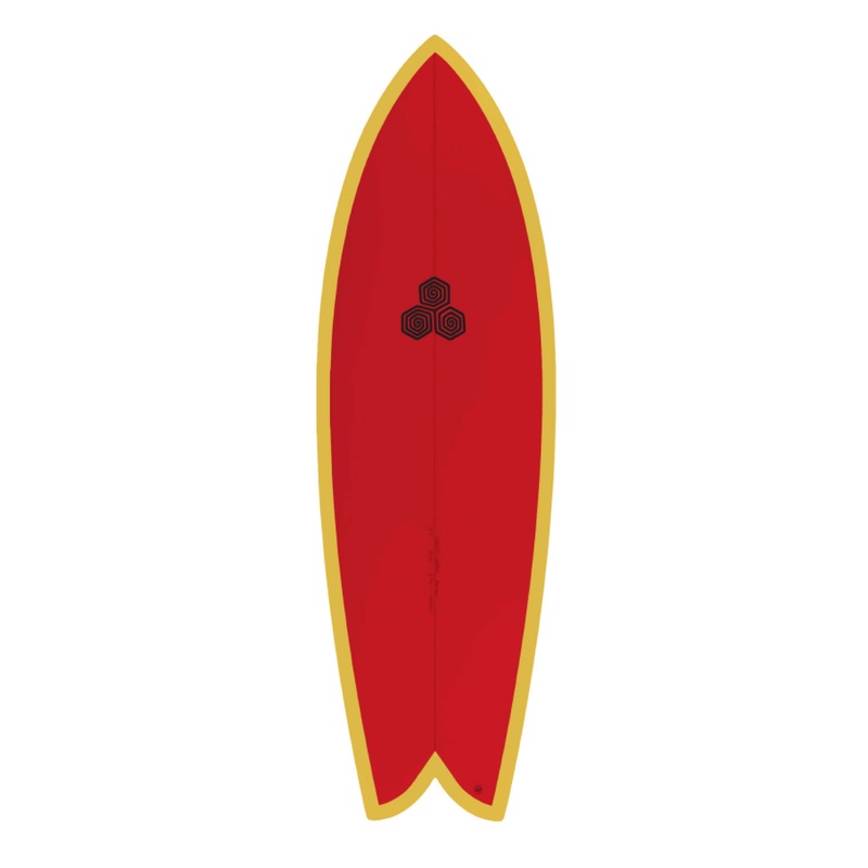 Channel Islands 'FEBS FISH' Surfboard