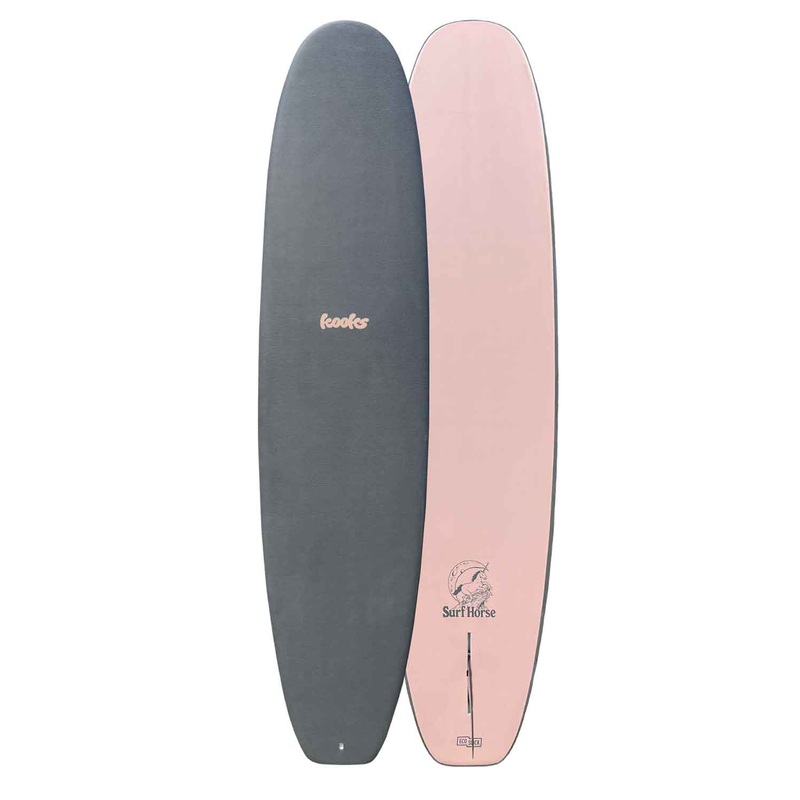 Spooked Kooks Surf Horse Softboard - Comes with Single Fin