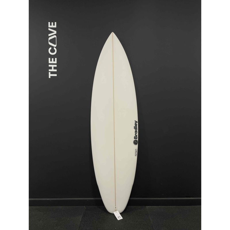 2WIN 5'9" x 19" X  2 7/16" - 27.60L, 2x  FCS 2 Fin Boxes, PU [New] - ID:895277