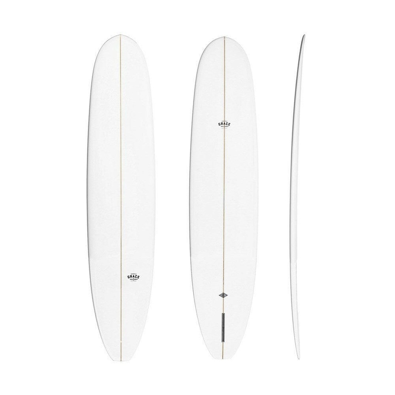 Heritage 9'4" x 23 " X  3 1/8" - 78.00L, Round Square, 1x  Futures Longboard Fin Box, PU - ID:896246