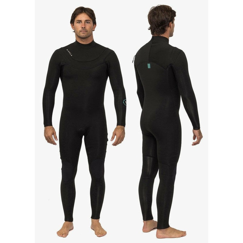 Vissla Wetsuit NEW SEAS 4-3 V ZIP-BLK