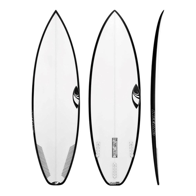 INFERNO 72 5'10" x 19 5/8" X  2 3/4" - 32.00L, Squash, 3x  FCS 2 Fin Boxes, PU - ID:908058