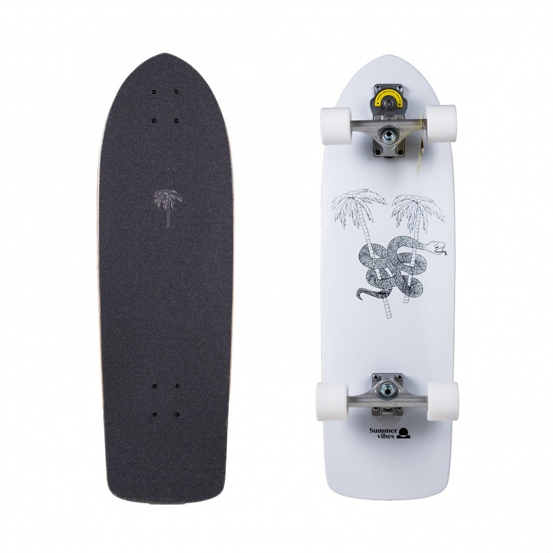 Summer Vibes Secret Spot Skateboard Powered by Smoothstar