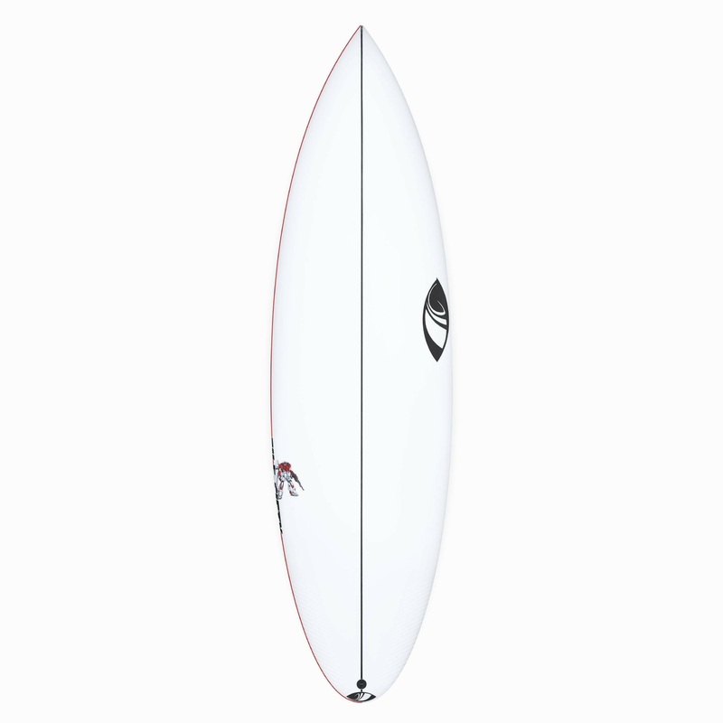 FILE FIFTY 5'8" x 18 3/4" X  2 3/8" - 26.00L, Round, 3x  FCS 2 Fin Boxes, PU - ID:960170