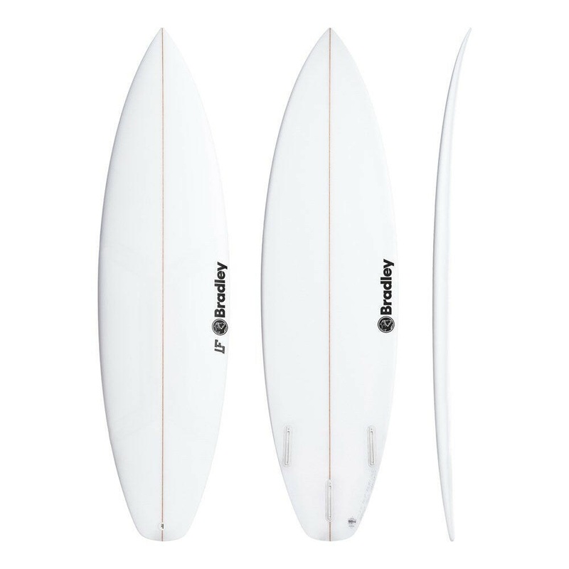 LF 5'2" x 17 1/4" X  2 1/8", Squash, 3x  FCS 2 Fin Boxes, PU - ID:961804