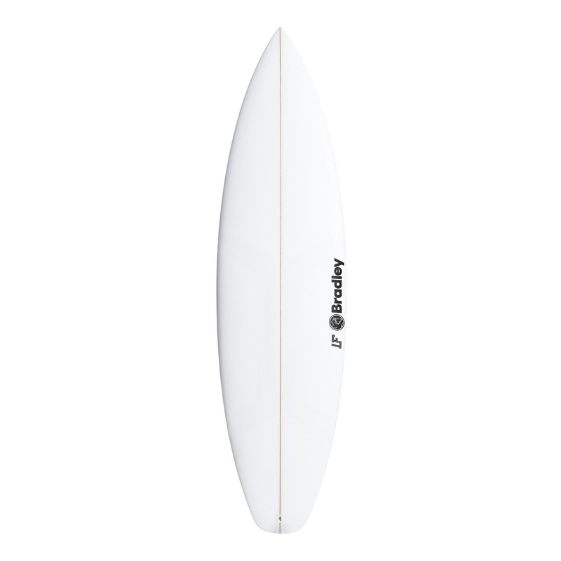 LF 6'1" x  X  2 7/16", Round Square, 3x  Futures Fin Boxes, PU - ID:994223