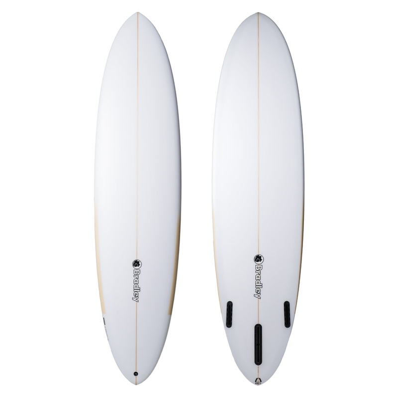 Nomad 7'0" x 20 3/4" X  2 3/4" - 43.70L, Round, 3x  Single + 2 Boxes Futures Fin Boxes, PU - ID:997317