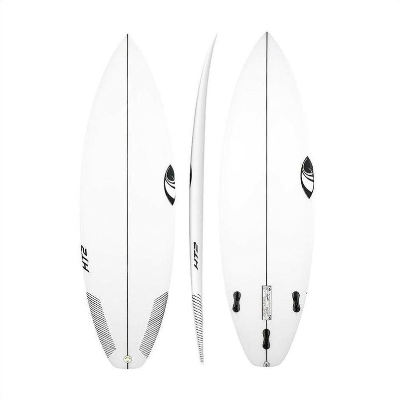 HT2 5'9" x 18 3/4" X  2 1/2" - 0.00L, Squash, 3x  FCS 2 Fin Boxes, PU - ID:1001211