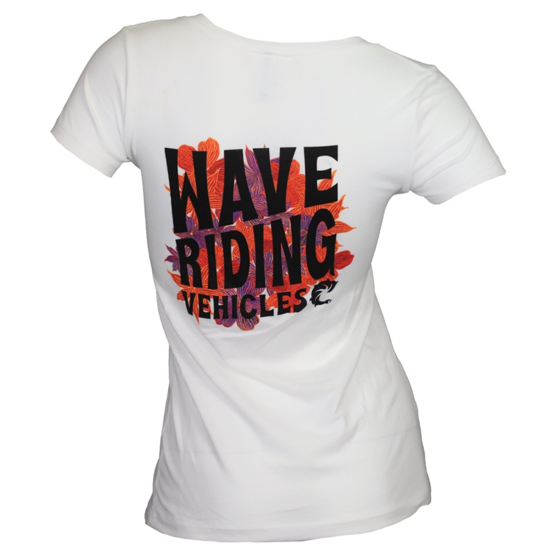 Flower Trip Ladies V-Neck S/S T-Shirt