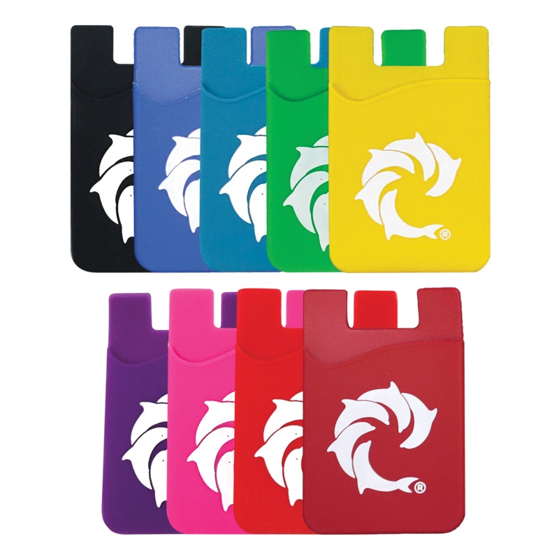 Phone Wallet w/ White Logo
