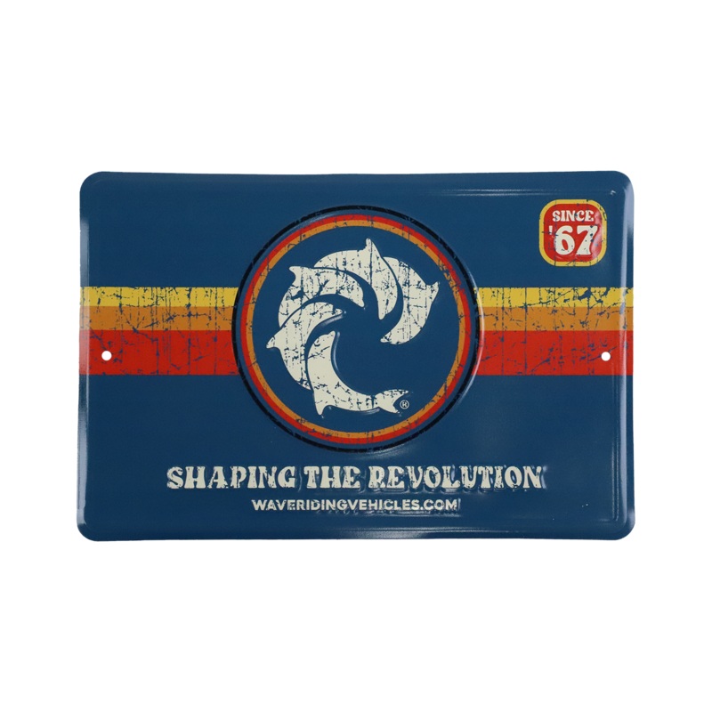 Shaping the Revolution Tin Sign