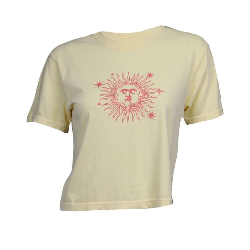 Sundial Ladies S/S Crop T-shirt