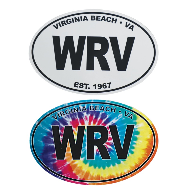 WRV Euro Oval Decal