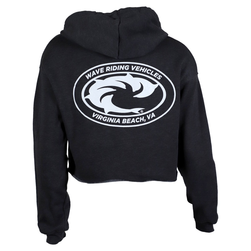 EOP VB Ladies Crop P/O Hooded Sweatshirt