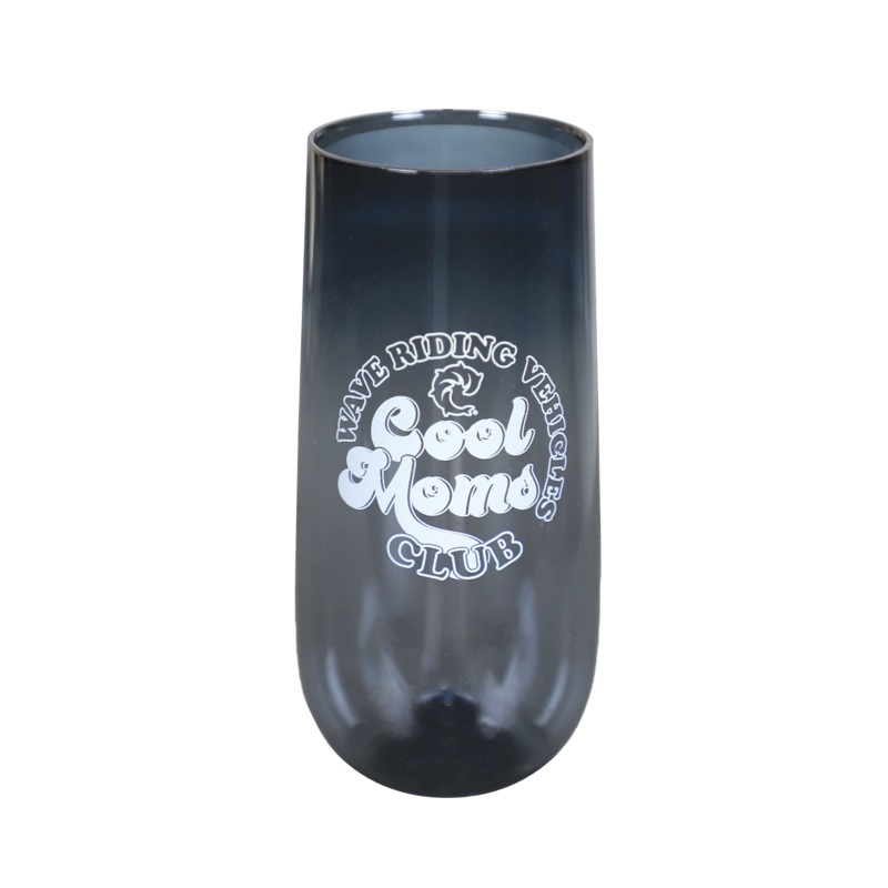 Cool Moms Club Champagne Flute