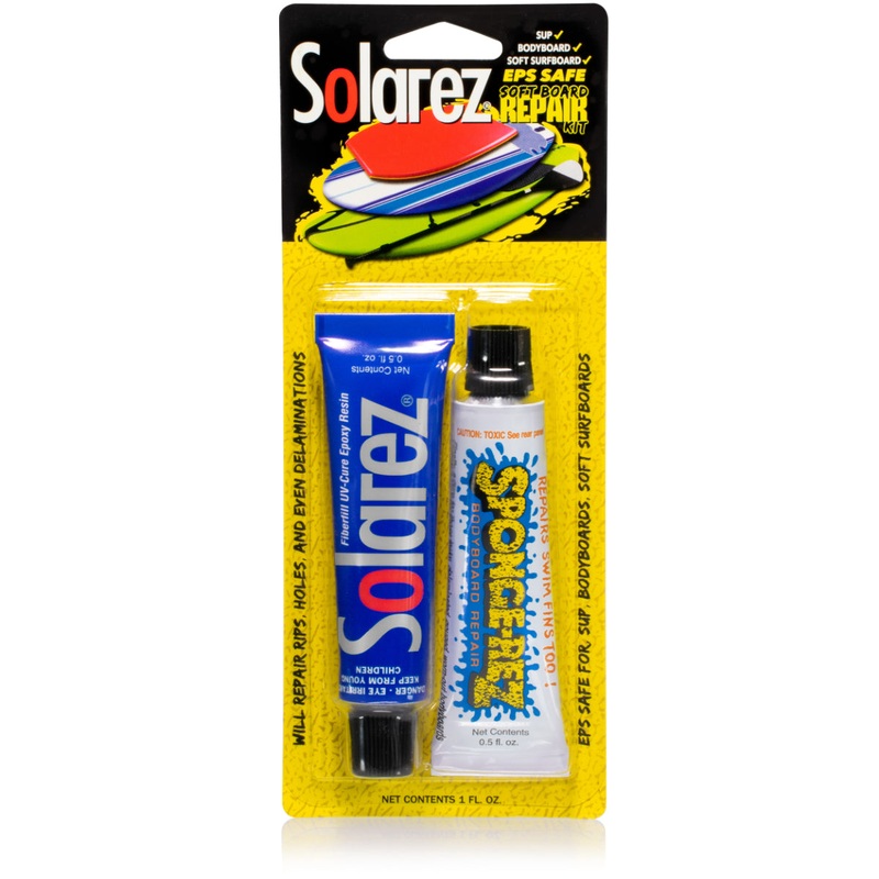 Ding Repair  - Solarez Soft Surfboard Repair Kit