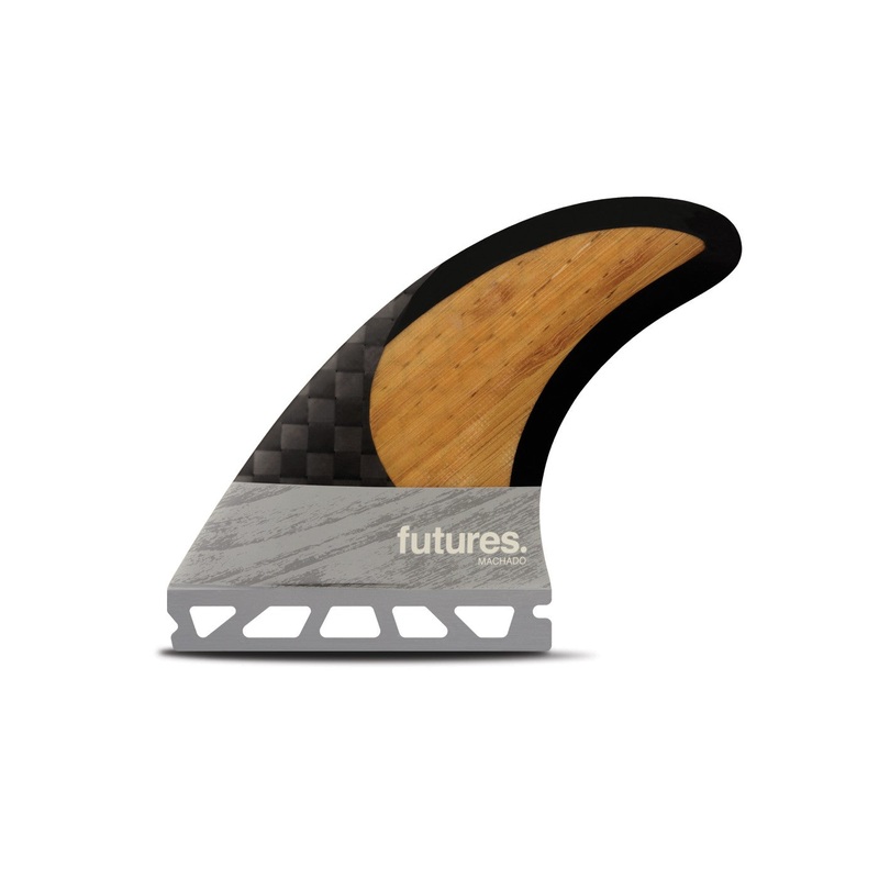 Futures THRUSTER - Machado Blackstix 3.0 (Medium) - Carbon/Bamboo/Grey