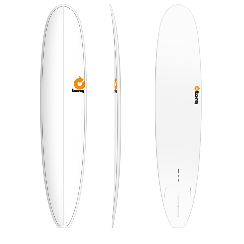 Torq LONGBOARD 9'6 White Pinline