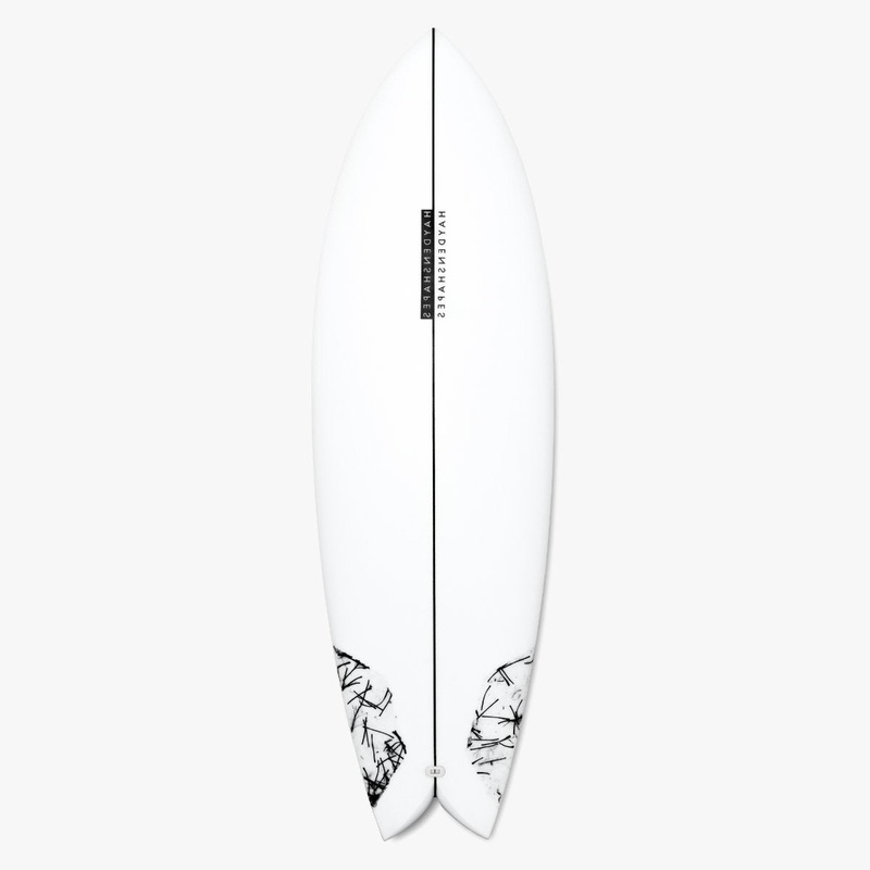 Haydenshapes Hypto Krypto Twin 6'4" PU - Futures Twin Fin