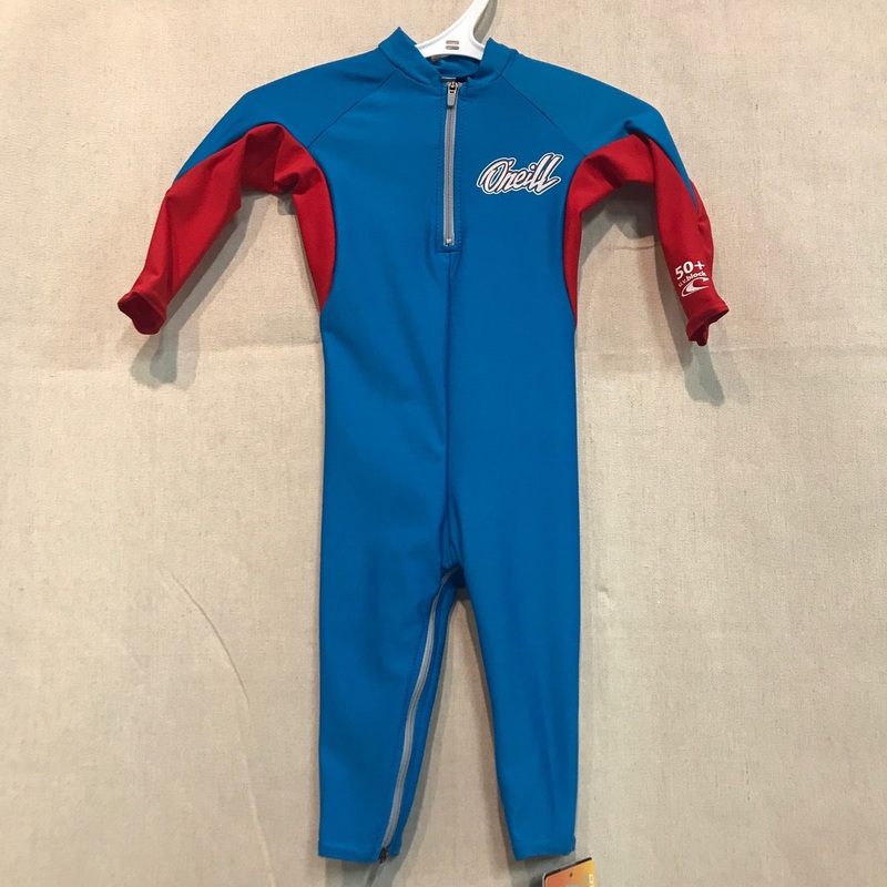 Infant Rashies O'Neill OZone Full 4309 - BS6-Sky/Red/Wht