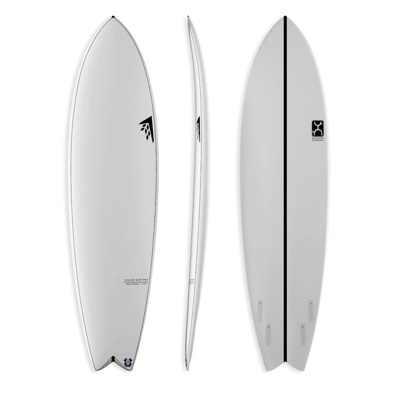 Machado Seaside & Beyond 6'8 Futures Fins - LFT