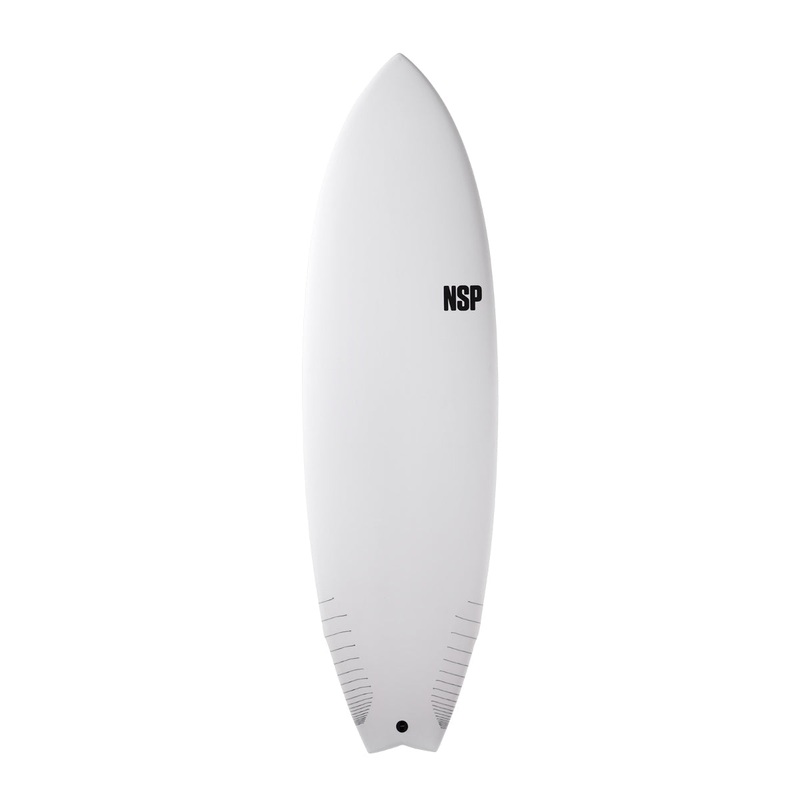 NSP - Protech Fish 6'4 White NSP Tint FTU