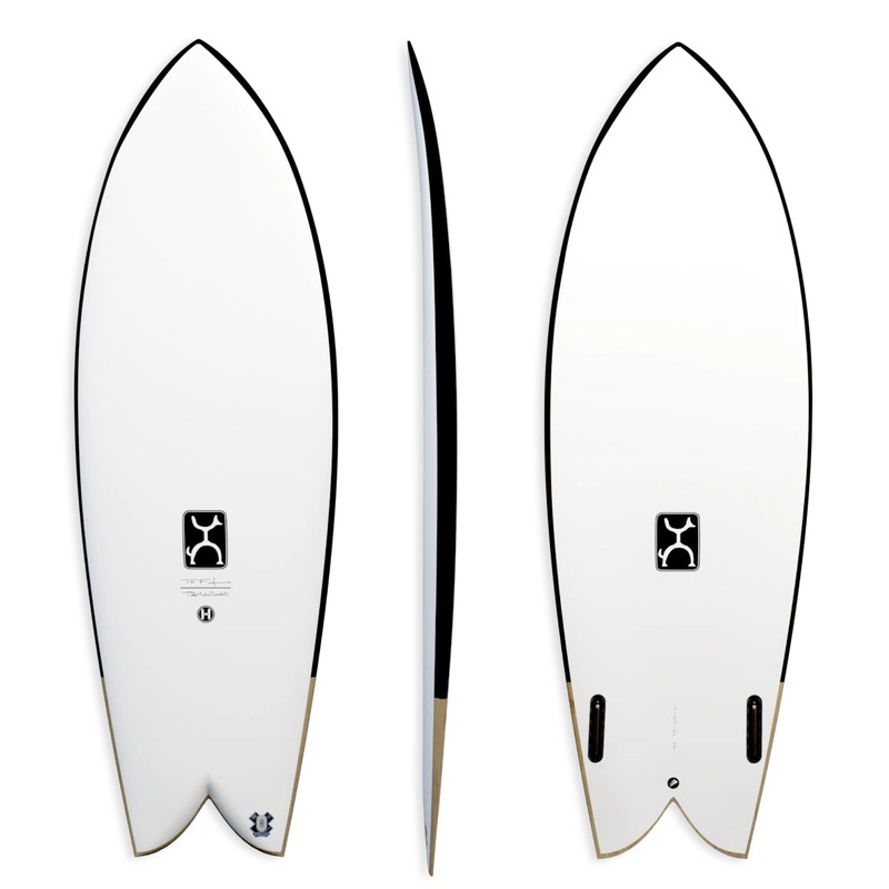 Firewire Machado 6'1 Too Fish Helium Black - Future Fins