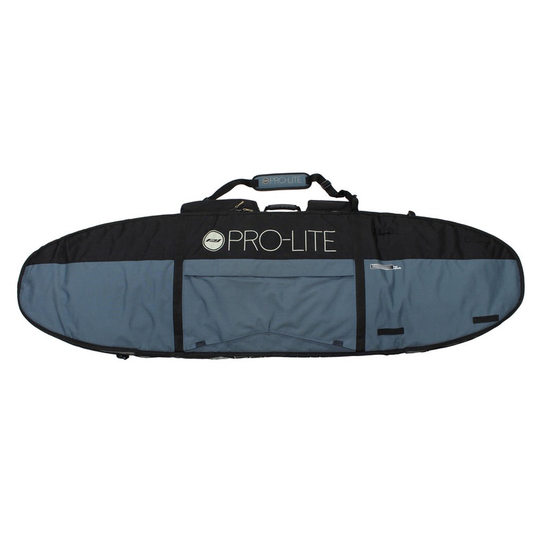 Pro-Lite Board Bag - Finless Coffin Double 6'6 to 7'6 (2-3 boards) navy/black