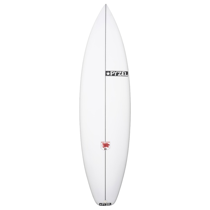 Pyzel - Red Tiger 6'0 - Futures 3 Fin