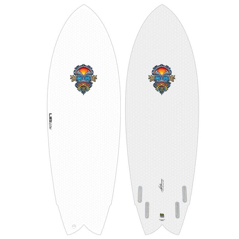Libtech - Lost RNF Retro Fish 5'9 (Compatible with FCSII fin system)