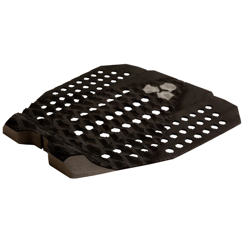 Deck pads - Channel Islands FLUX 3PC FLAT TAIL PAD - Black