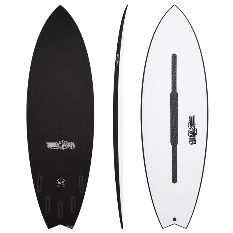 JS Industries - Sub Xero 5'10 HYFI 3.0 Futures X5 Fins
