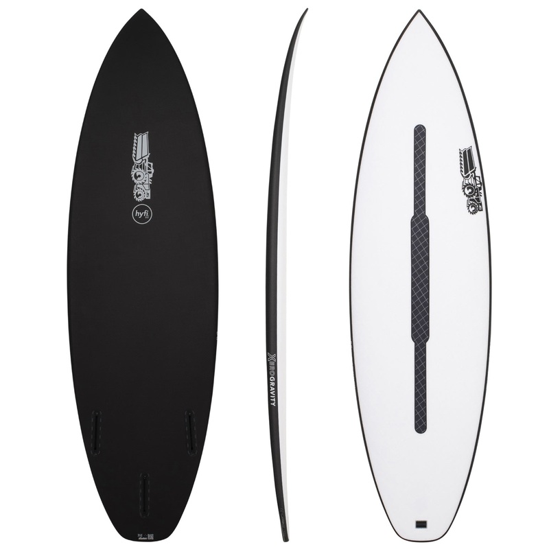 JS Industries - Xero Gravity 5'11 HYFI 3.0 Squash Tail 3 fin Futures **1-2 WEEKS **