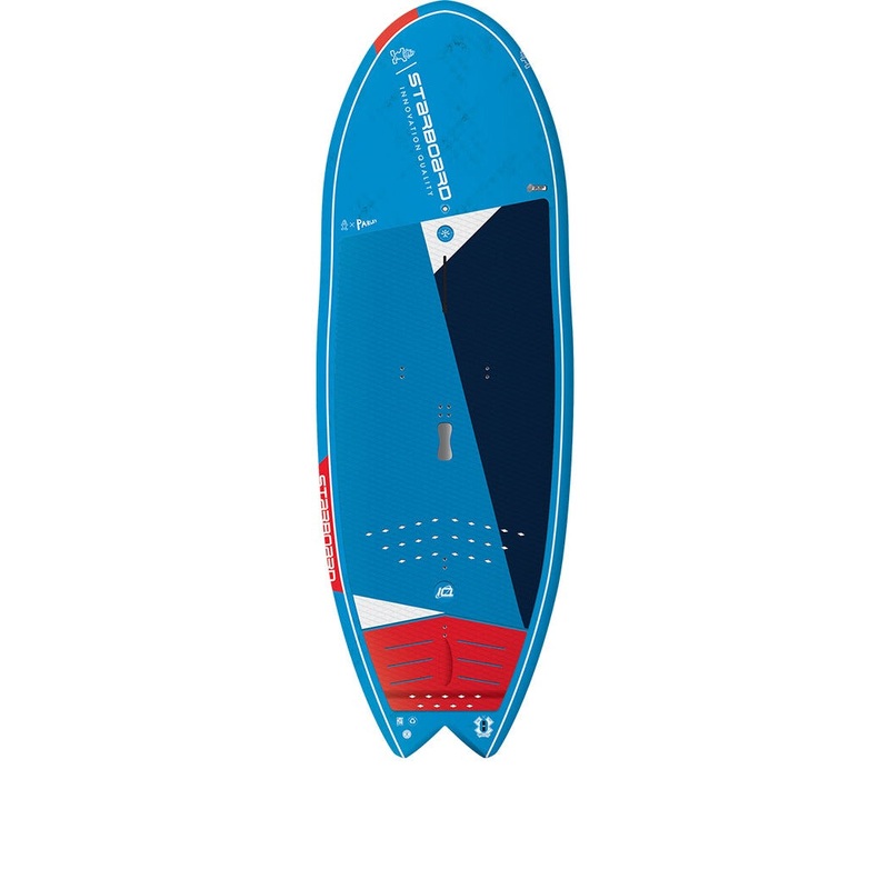 2022 STARBOARD SUP 7'4" X 30" HYPER NUT FOIL 5-IN-1 BLUE CARBON SUP FOIL BOARD