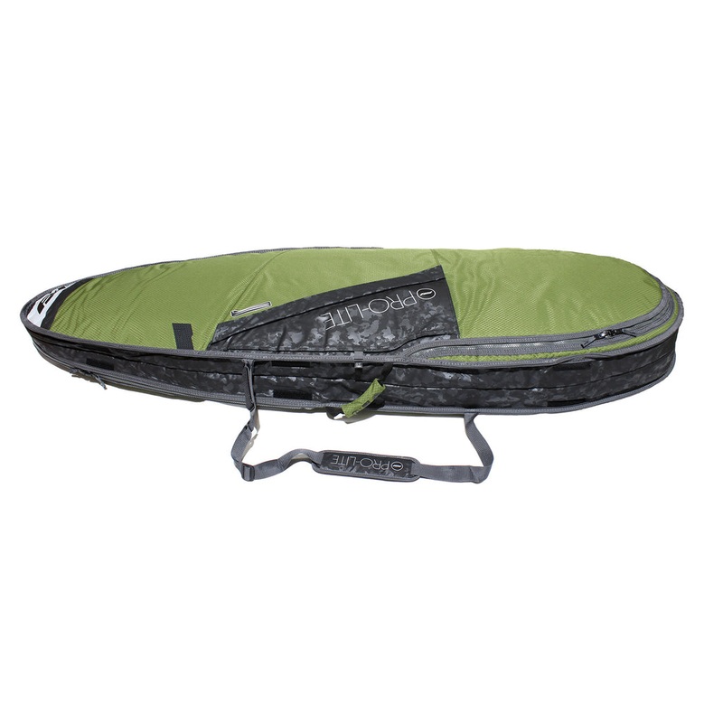 PRO-LITE SMUGGLER SERIES SURFBOARD TRAVEL BOARD BAG  (2+1 BOARDS FISH/HYBRID/MID LENGTH STYLE)