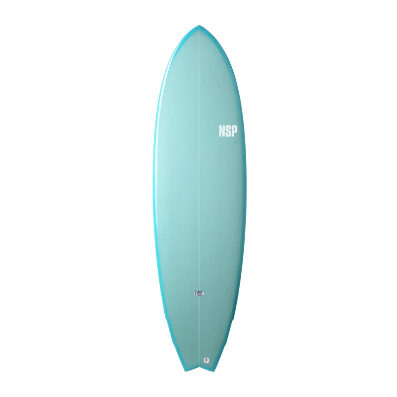 Surftech NSP Fighting Fish Poly Surfboard