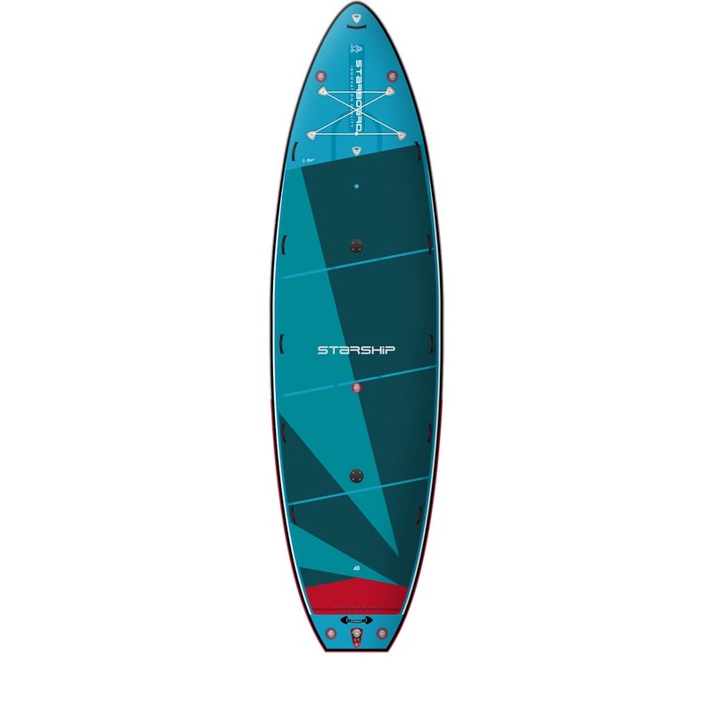 2023 STARBOARD INFLATABLE SUP 18'6" x 60" STARSHIP ALL WATER DELUXE DC SUP BOARD