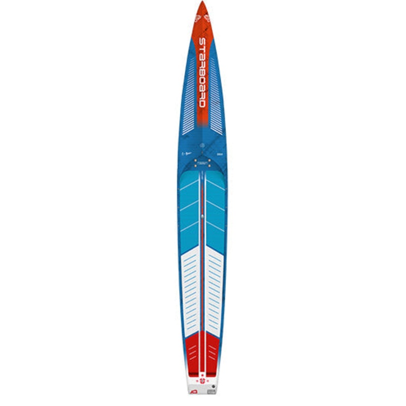 2024 STARBOARD SUP 140 x 21.5 GEN R BLUE CARBON SANDWICH SUP WITH CARRYING CASE