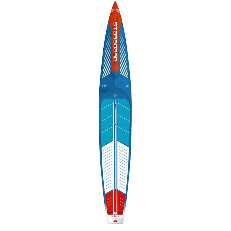 2024 STARBOARD SUP 140 x 27 GEN R BLUE CARBON SANDWICH SUP WITH CARRYING CASE