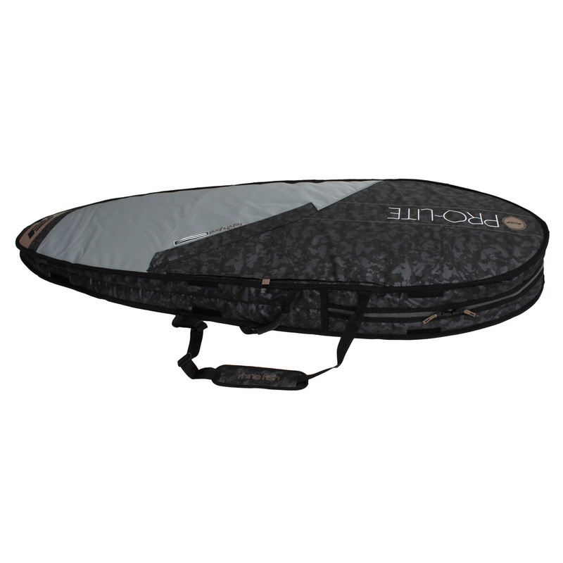 PRO-LITE RHINO SURFBOARD TRAVEL BOARD BAG - FISH/HYBRID/BIG SHORT (1-2 BOARDS)