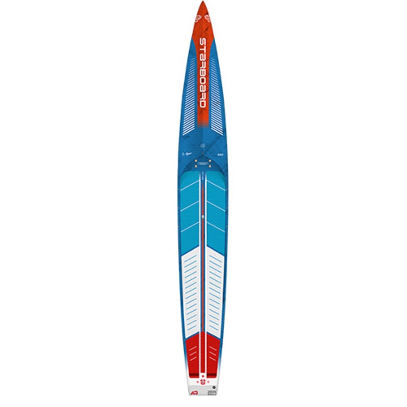 2025 STARBOARD 140 x 21.5 GEN R BLUE CARBON SANDWICH SUP BOARD WITH CARRYING CASE