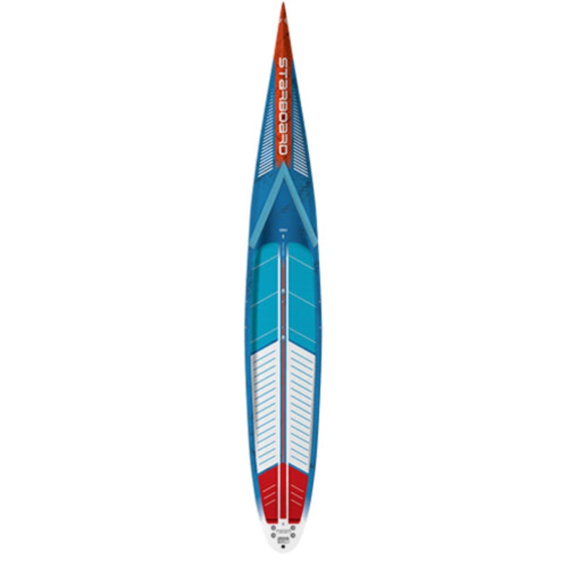 2025 STARBOARD SPRINT 14'0" x 23.5" BLUE CARBON SUP BOARD WITH CARRYING CASE