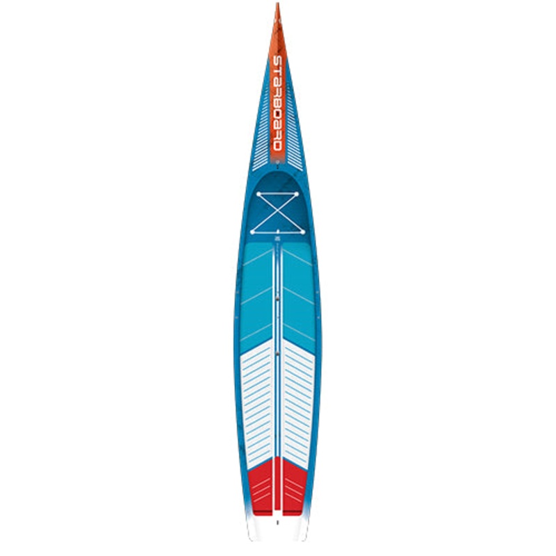 2025 STARBOARD SUP 14'0" X 27.5" SPRINT EXPEDITION BLUE CARBON SUP BOARD