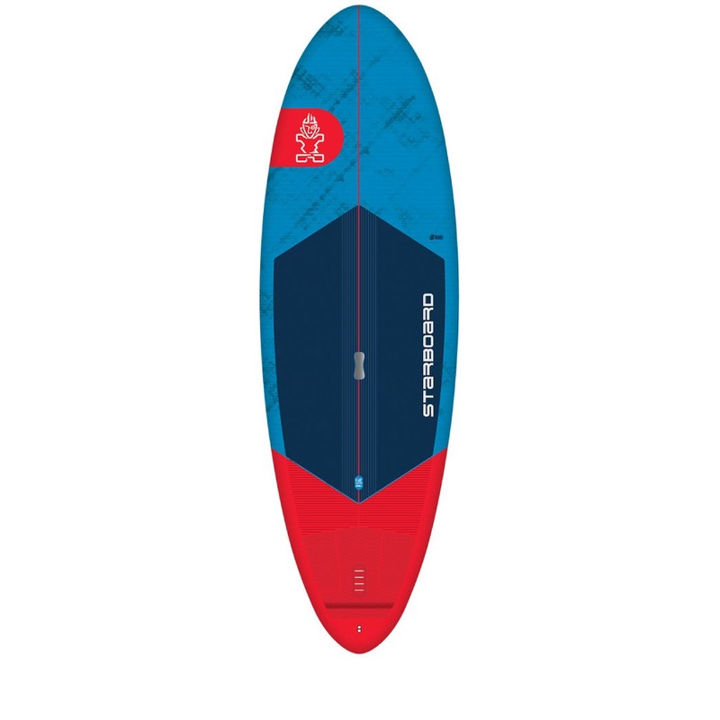 2025 STARBOARD SUP WEDGE 8'7" X 32" BLUE CARBON SUP BOARD
